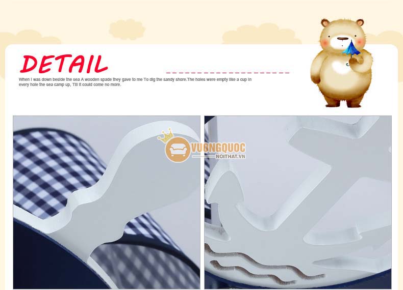 Đèn chùm trẻ em nghệ thuật UHS131-11